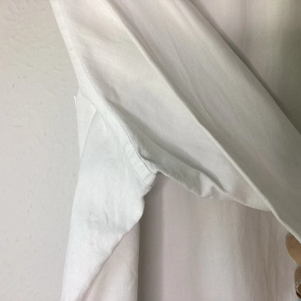 Loro Piana Shirt Cotton Oxford White XXL - Picture 11 of 12